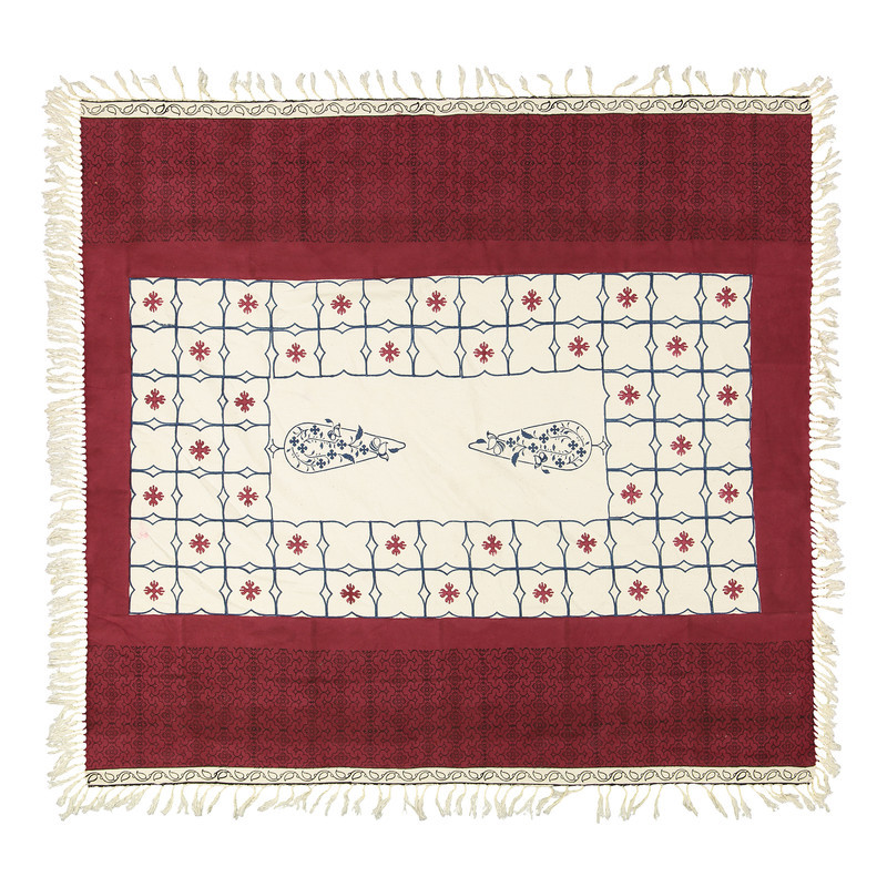 رومیزی بومی مدل 06 سایز 100x95 سانتی‌متر