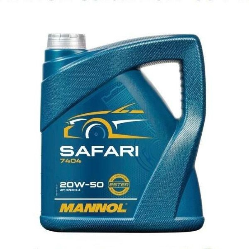 روغن موتور خودرو بنزینی، دیزلی، تنفس طبیعی مانول مدل 7404 SN 20W-50 حجم 4 لیتر