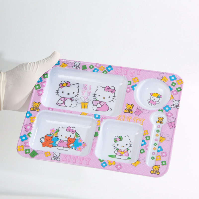 ظرف غذای کودک طرح Hello Kitty مدل 398