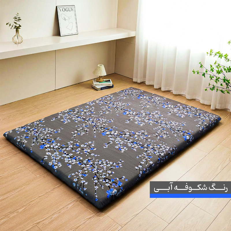 تشک مهمان آنیسا مدل شکوفه یکنفره سایز 85×185 سانتی متر
