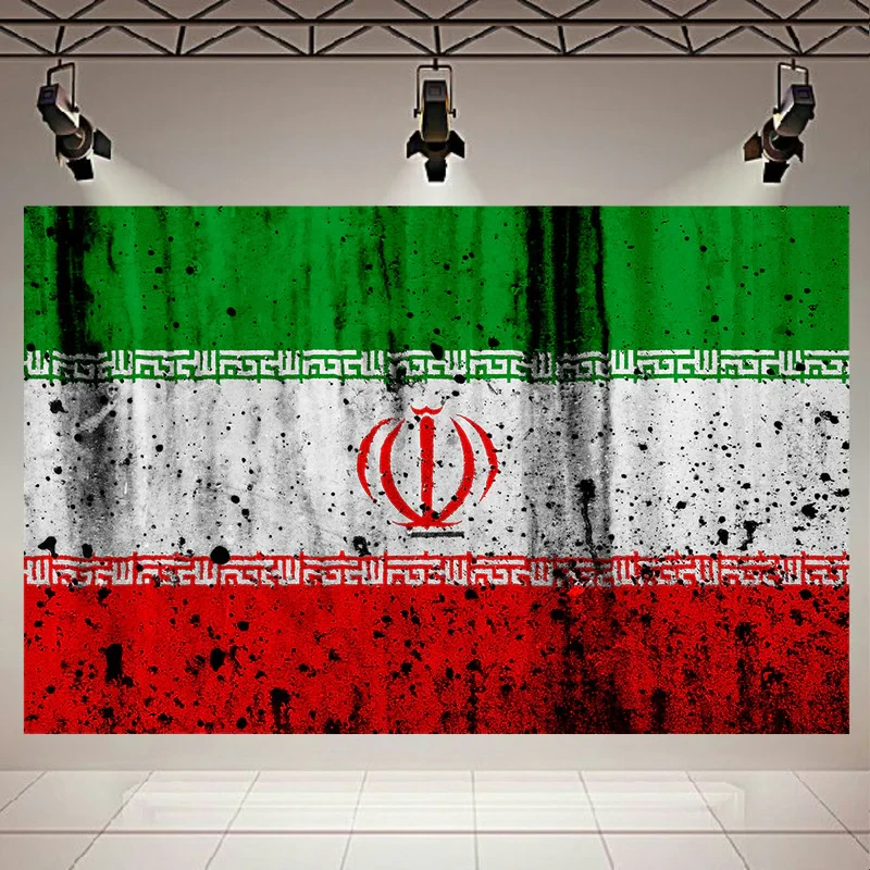 تابلو بوم طرح پرچم ایران کد AR2144