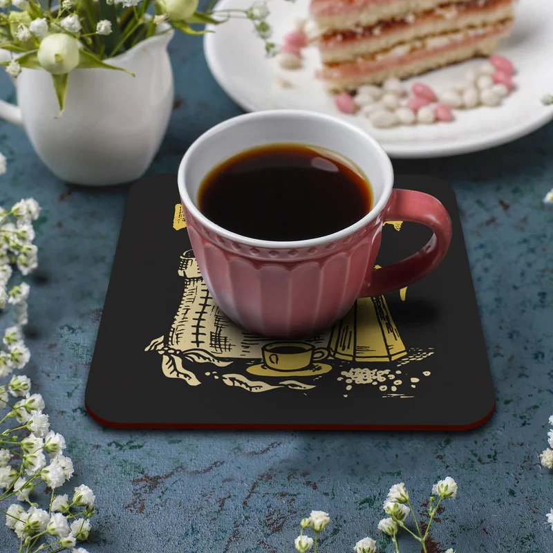 زیر لیوانی لوکسینو مدل Coffee_19