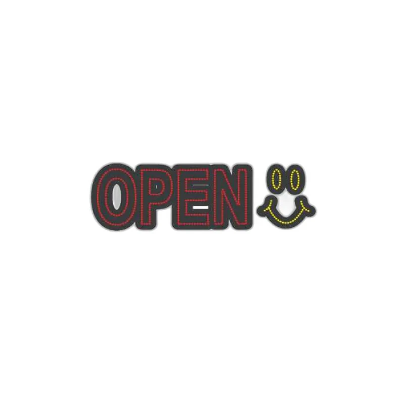 تابلو ال ای دی مدل open سایز 15*50 سانتی متر