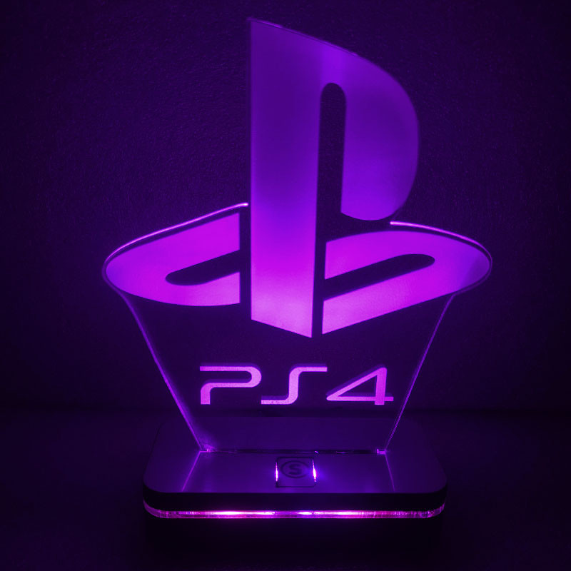 چراغ خواب سان لیزر طرح پی اس فور PS4 مدل هفت رنگ