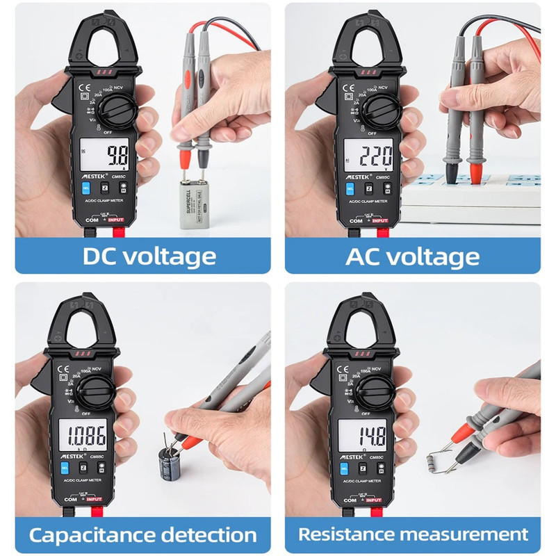 مولتی متر کلمپی دیجیتال مستک مدل CM85C
