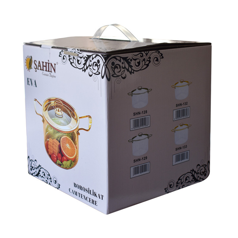 قابلمه پیرکس شاهین مدل SHN-123 سایز 20