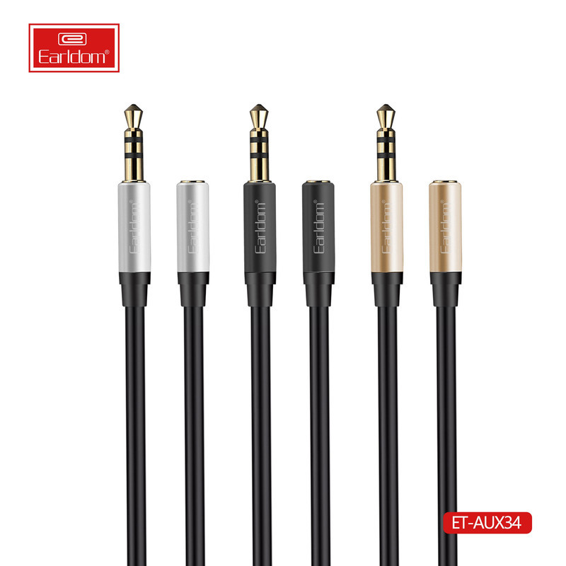 کابل AUX ارلدام مدل ET-AUX34 طول 1 متر