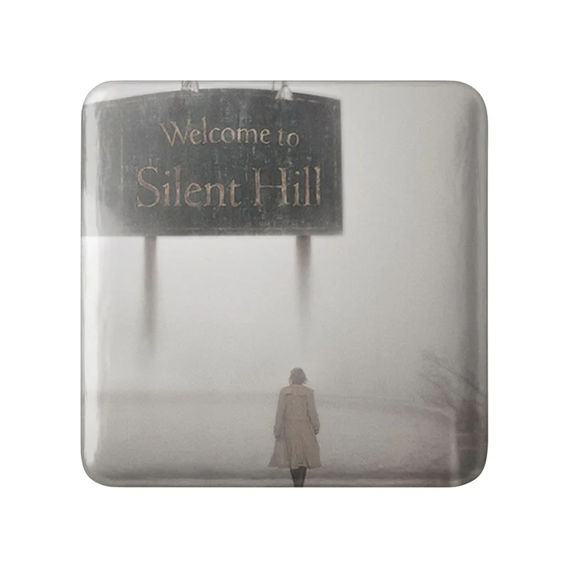مگنت خندالو طرح بازی سایلنت هیل‌ (Silent Hill) مدل مربعی کد 34459