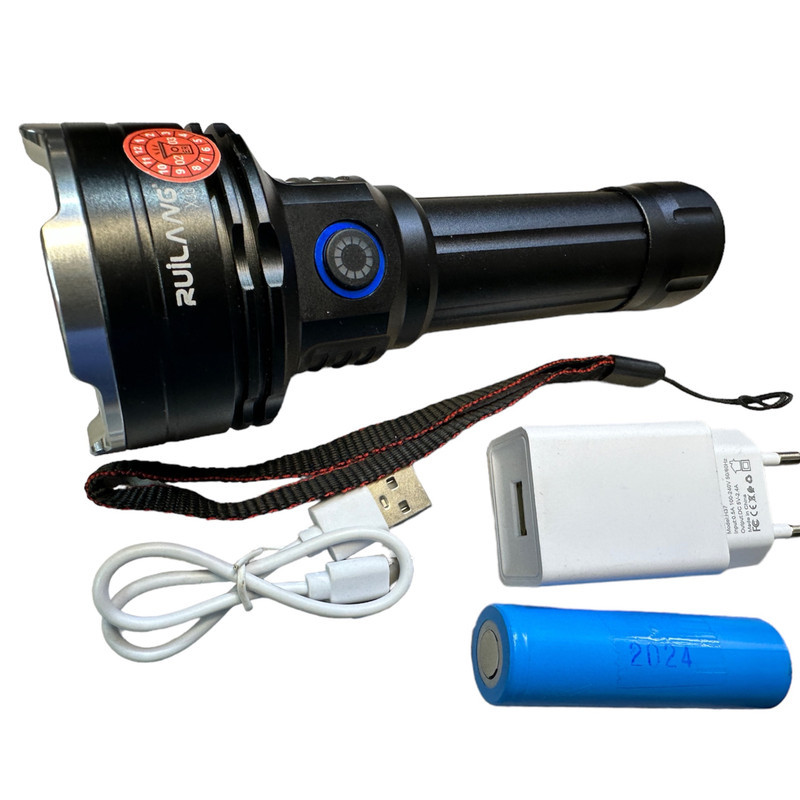 چراغ قوه روی لانگ مدل RUILANG 24000W-X30ER
