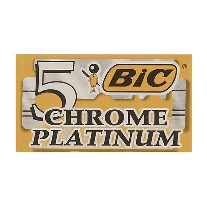 تیغ یدک بیک مدل  double edge platinum بسته 4 عددی