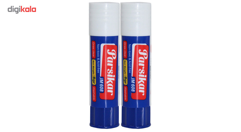چسب ماتیکی پارسی کار مدل JM608 بسته 2 عددی