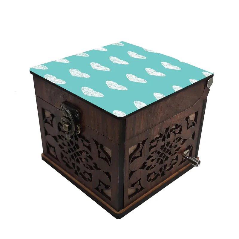 جعبه موزیکال مدل قلب کد S011