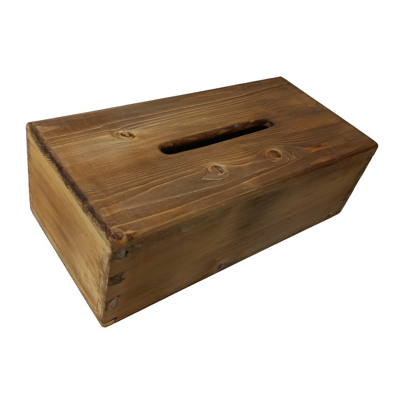 جعبه دستمال کاغذی مدل چوب روسی کد 02