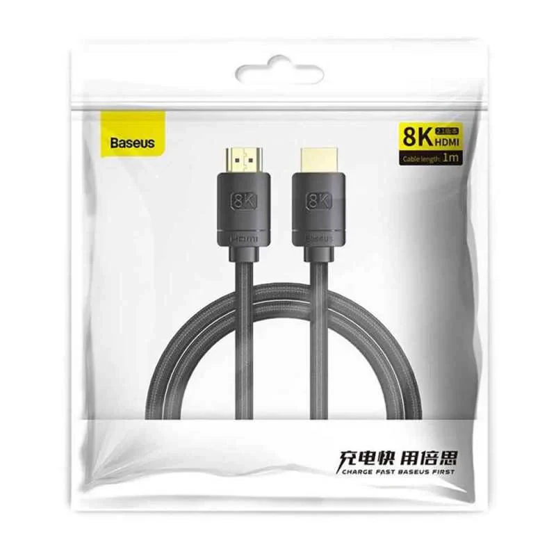 کابل HDMI باسئوس مدل High Defination 8K طول 2 متر
