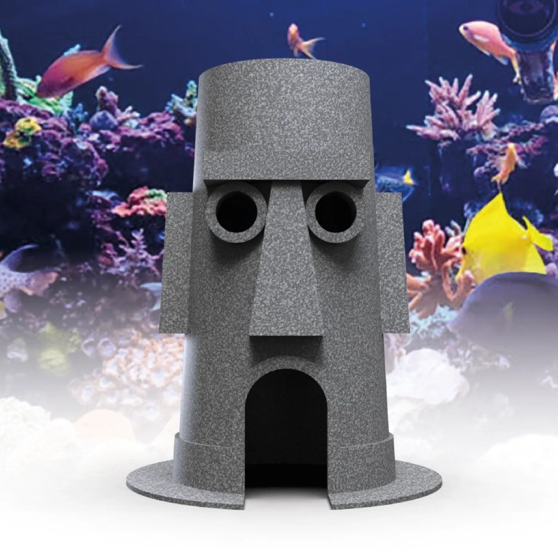 ماکت تزیینی آکواریوم مدل Squidward