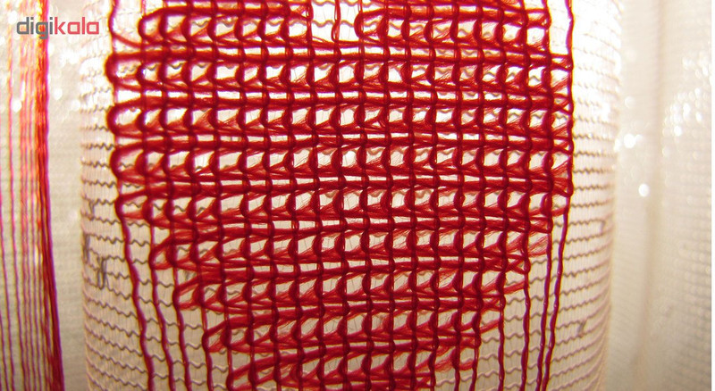 پرده طرح قلب مدل HC سایز 100×200 سانتی متر