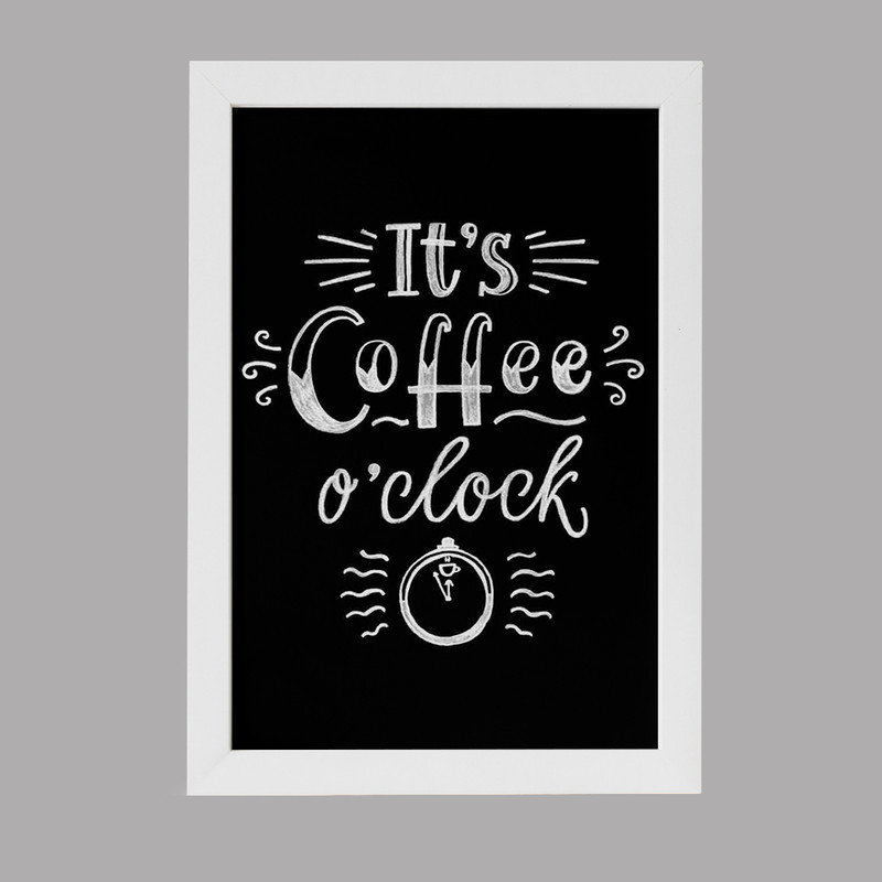 تابلو خندالو مدل دکوراتیو قهوه Coffee کد M35 مجموعه 4 عددی