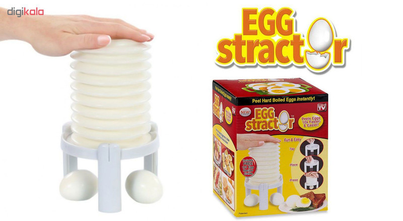 پوست کن تخم مرغ آب پز مدل Egg Stracor