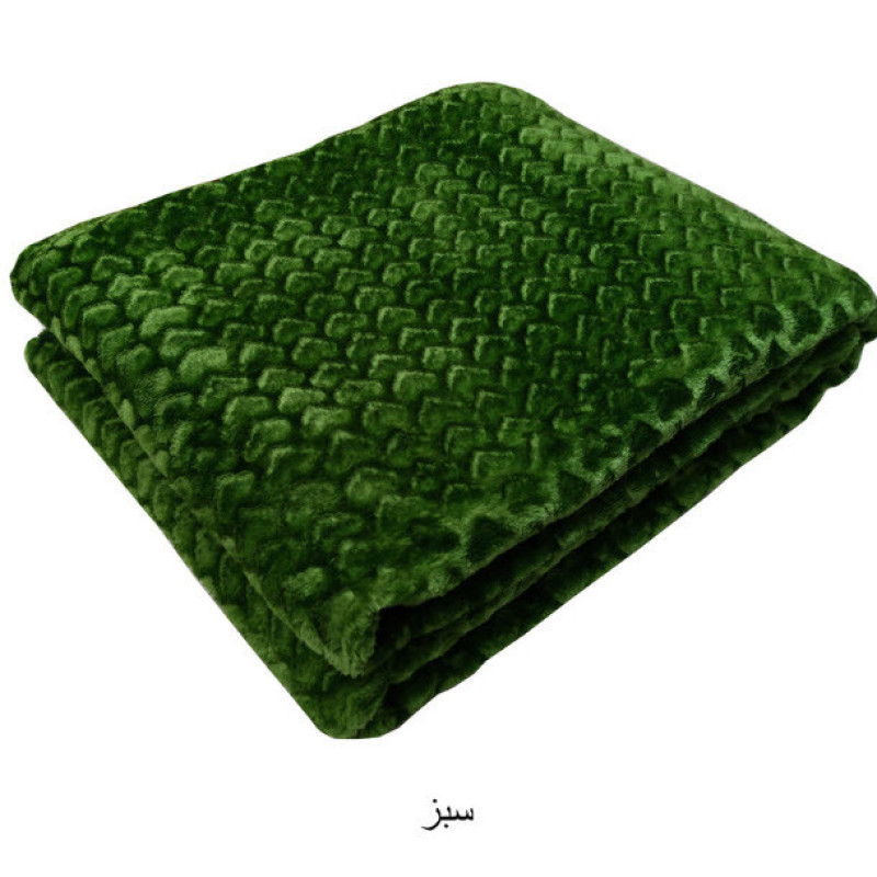 پتو مسافرتی گلبافت مدل ژله ای طرح قلب سایز 210x145 سانتی متر