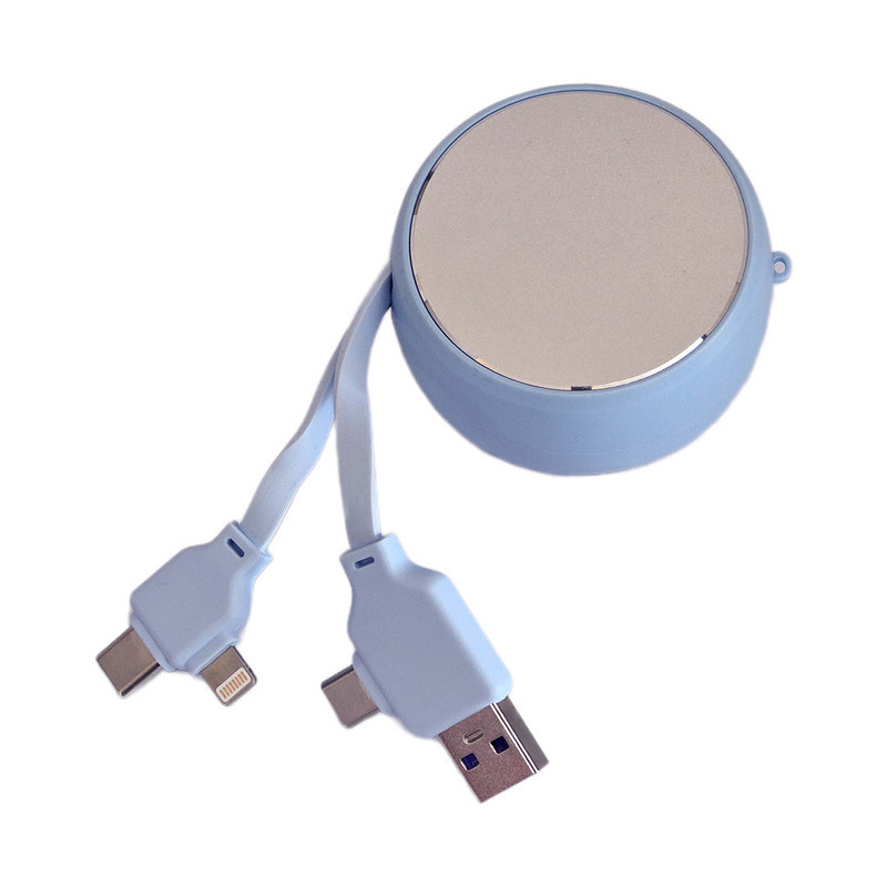 کابل تبدیل USB  USB-C به لایتنینگ  USB-C مدل 65w-4in1 طول 1 متر