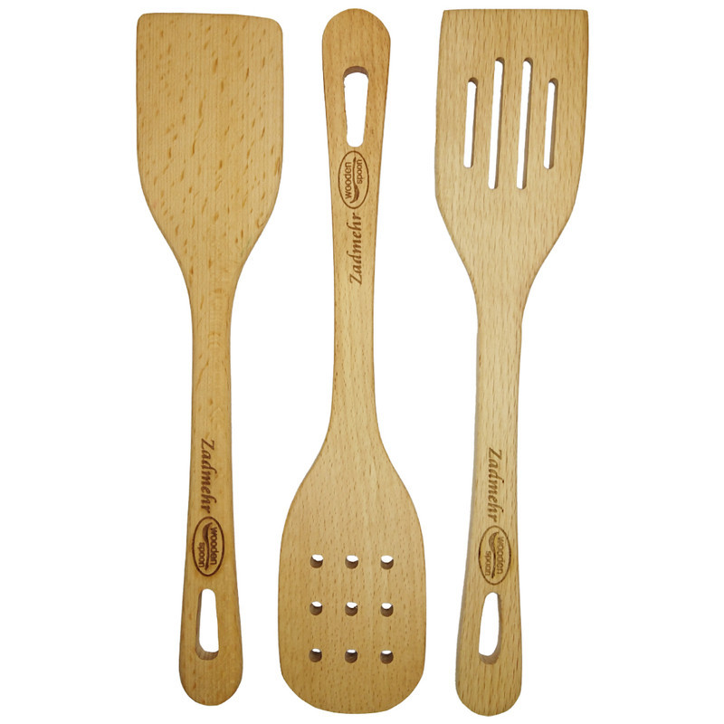 سرویس کفگیر و ملاقه 3 پارچه زادمهر مدل راش k256