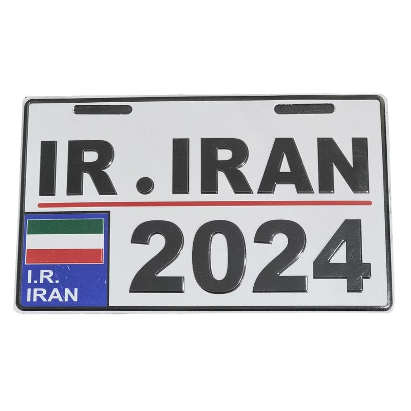 پلاک تزئینی دوچرخه طرح IRAN