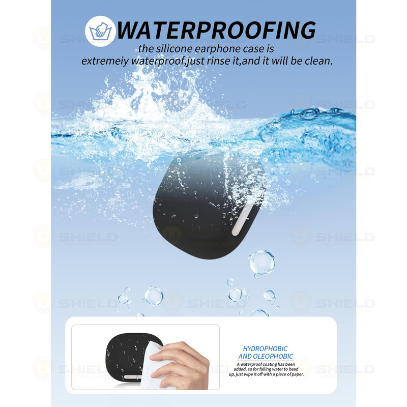 کاور آلتیمیت شیلد مدل Silicone UL مناسب برای کیس هدفون بی‌سیم انکر Soundcore Liberty 5
