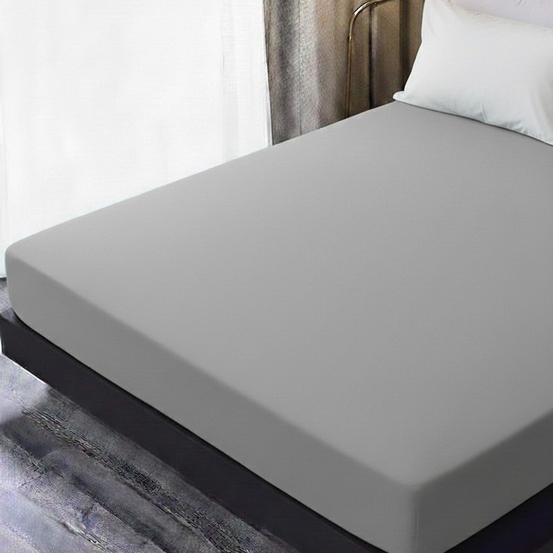ملحفه نخ پنبه انگلیش هوم مدل New Plain دو نفره سایز 200x200 سانتی‌متر