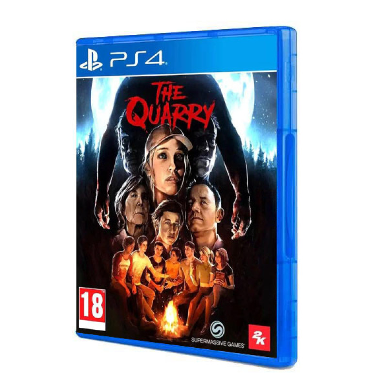 بازی The Quarry نسخه دیسک بلوری مخصوص PS4
