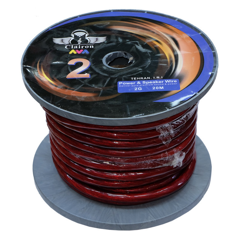 کابل آمپلی فایر خودرو کلاریون مدل CL-2G طول 20 متر