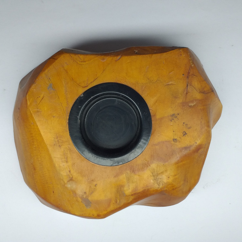 شمعدان چوبی مدل روستیک کد B01