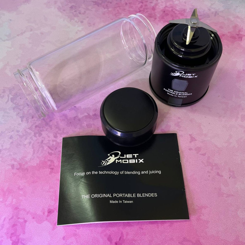 شیکر شارژی جت موبیکس مدل Black Jet گنجایش 0.45 لیتر