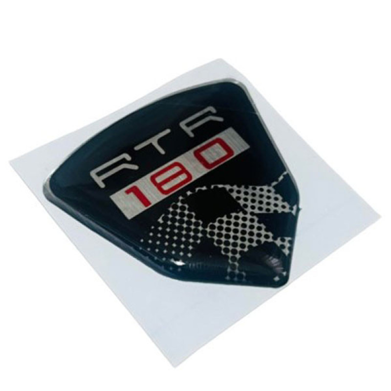 آرم و برچسب روی کرپی موتور سیکلت وارون مدل M-53-RTR180 مناسب برای آپاچی