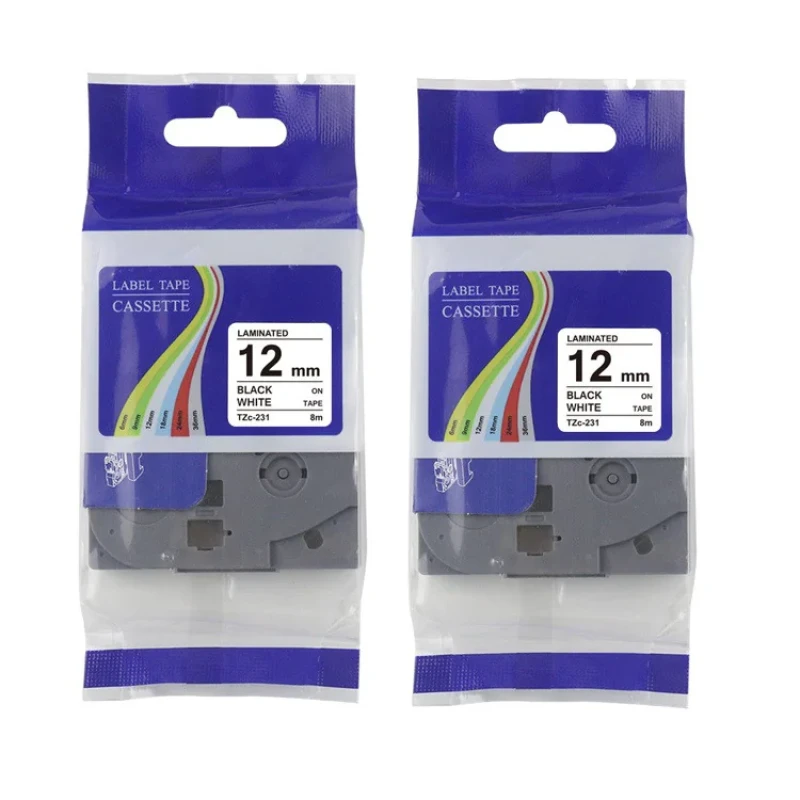 کاست پرینتر لیبل زن مدل TZc-231 بسته 2 عددی