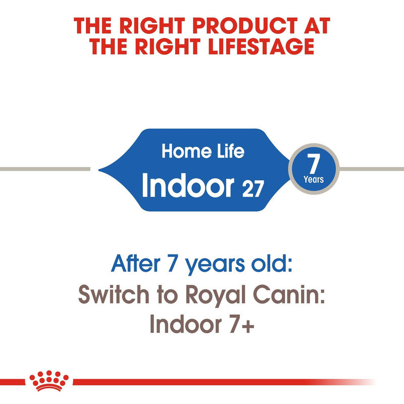 غذای خشک گربه رویال کنین مدل Home Life Indoor وزن 2 کیلوگرم