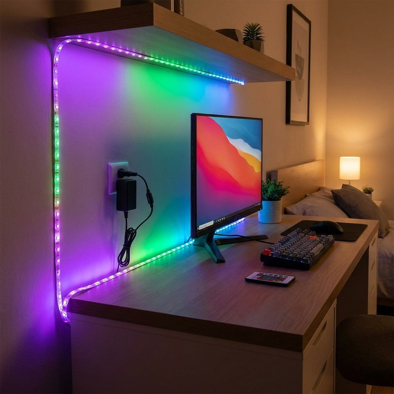ریسه ال ای دی مدل RGB طول 3 متر