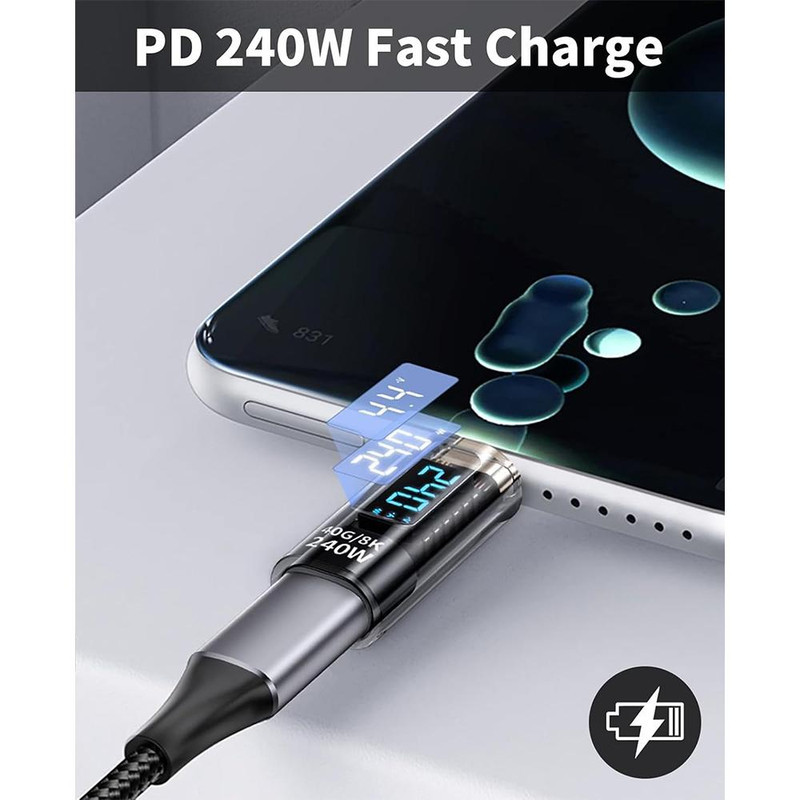 مبدل ولتاژ سنج 4.0 USB-C پی ام مدل PM-602