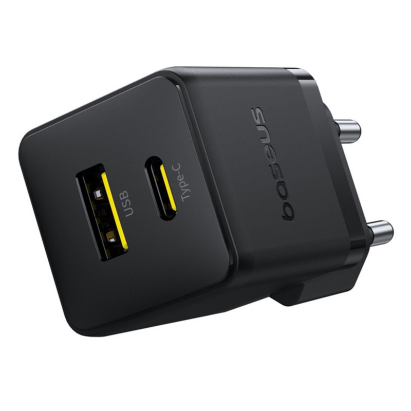 شارژر دیواری 20 وات بیسوس مدل 20W Palm به همراه کابل USB-C