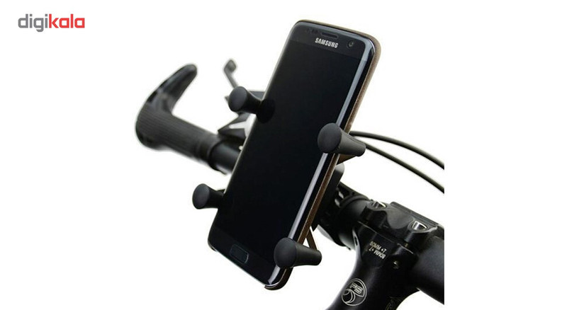 پایه نگهدارنده موبایل شارژر دار مناسب برای موتورسیکلت مدل Phone charging bracke