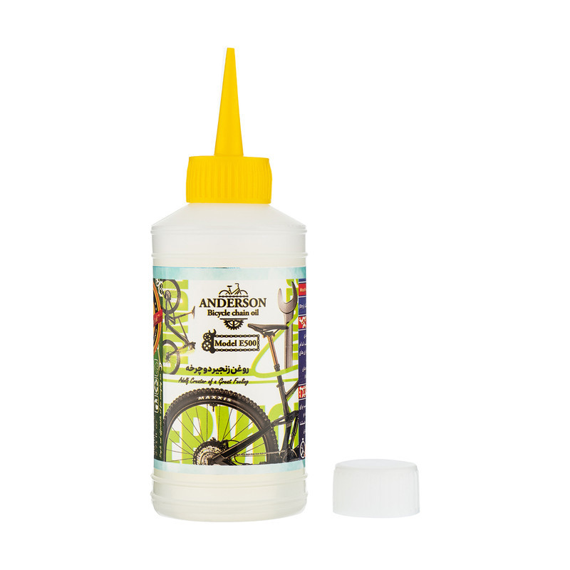 روغن زنجیر دوچرخه اندرسون مدل E500 حجم 80 میلی لیتر بسته 25 عددی