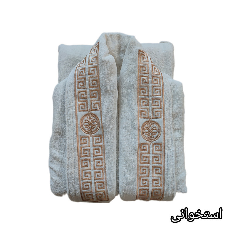 حوله پالتویی طرح تاج کد 204 سایز 125