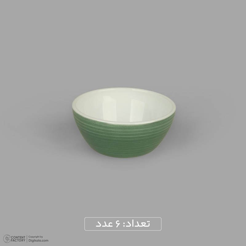 سرویس غذاخوری اوپال 26 پارچه 6 نفر بومی مدل دو رنگ