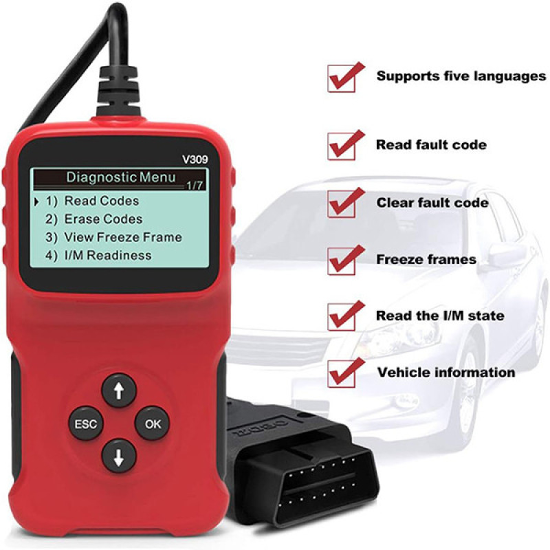 دستگاه دیاگ خودرو مدل ‎V309