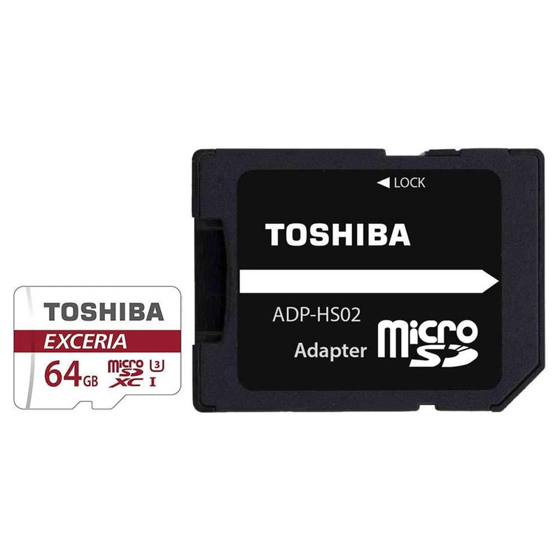 کارت حافظه microSDXC توشیبا مدل TSH-M302 EA-EXCERIA کلاس 10 استاندارد UHS-I U1 سرعت 90MBps ظرفیت 64 گیگابایت