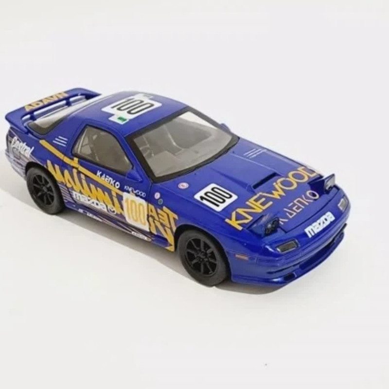 ماکت ماشین ناب سل مدل  مزدا RX7 اسپرت فلزی چراغ تاشو موزیکال  1:24 Mazda RX-7
