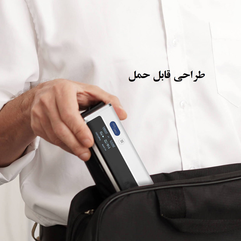 فشارسنج بازویی دیجیتال ولو مدل Armfit با کاف یکپارچه قابل تنظیم 22 تا 42 سانتی‌متر، اتصال بلوتوث به اپلیکیشن، حافظه 31–60 رکورد، اندازه‌گیری فشار خون و ضربان قلب، شارژی و قابل حمل