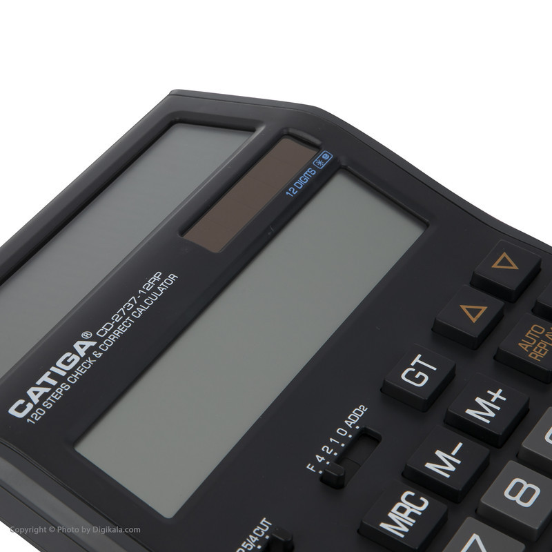 ماشین حساب کاتیگا مدل CD-2737-12RP