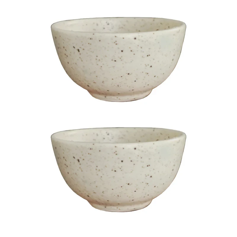 کاسه سرامیکی مدل ترشی خوری طرح مات بسته ۲ عددی