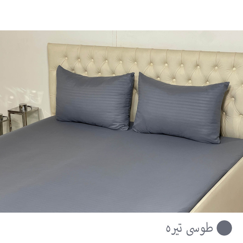 سرویس ملحفه مانیکاهوم مدل پارالل پلاسparallel plus دو نفره سه تکه