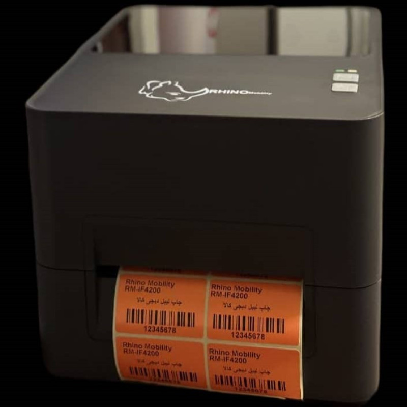 پرینتر لیبل زن راینو موبیلیتی مدل RM-iF4300 USB ETHERNET